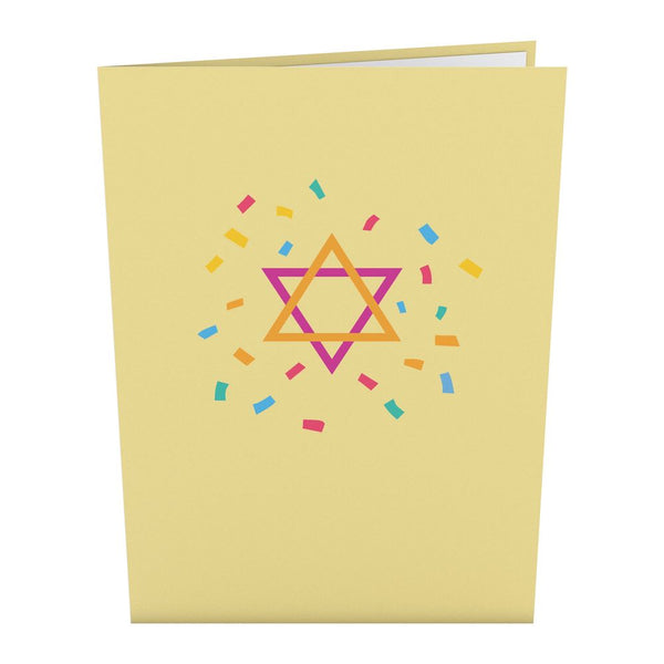 I Love Pop Confetti Mazel Tov Pop-Up Card