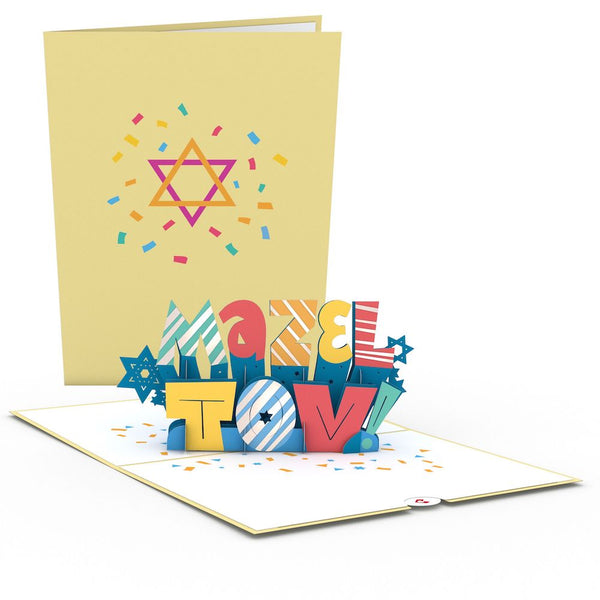 i love pop Confetti Mazel Tov Pop-Up Card
