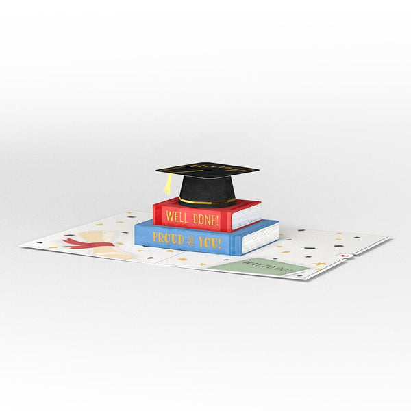 I Love Pop Congrats Grad Pop-Up Card
