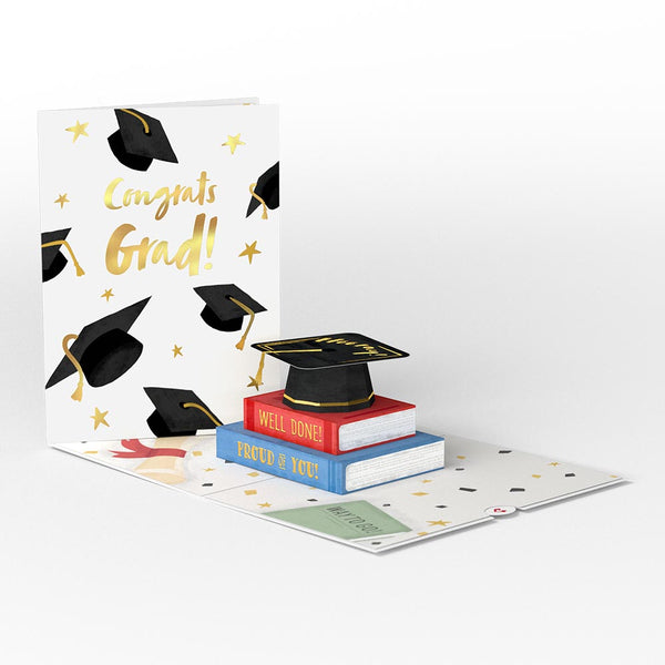 i love pop Congrats Grad Pop-Up Card