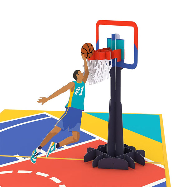 I Love Pop Dad's Slam Dunk Pop-Up Card
