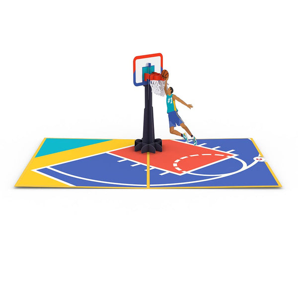 I Love Pop Dad's Slam Dunk Pop-Up Card