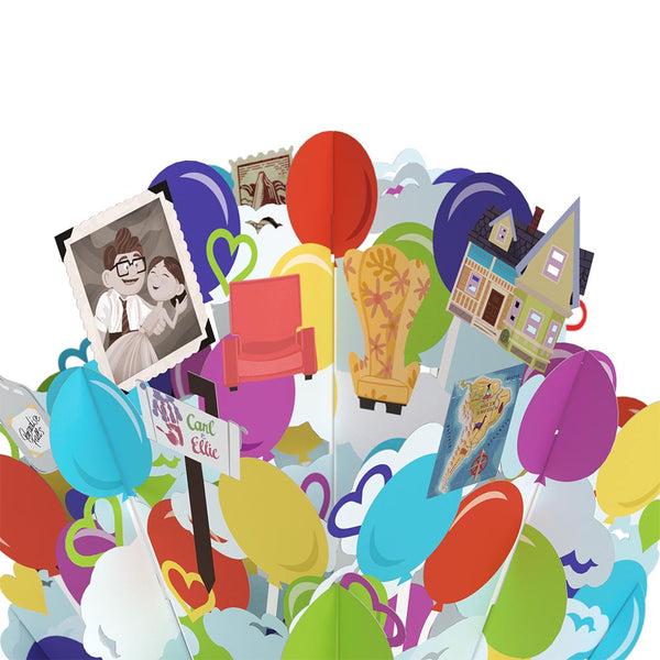 I Love Pop Disney And Pixar Up Balloon Bouquet