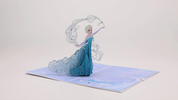 I Love Pop Disney Frozen Elsa Birthday Pop-Up Card