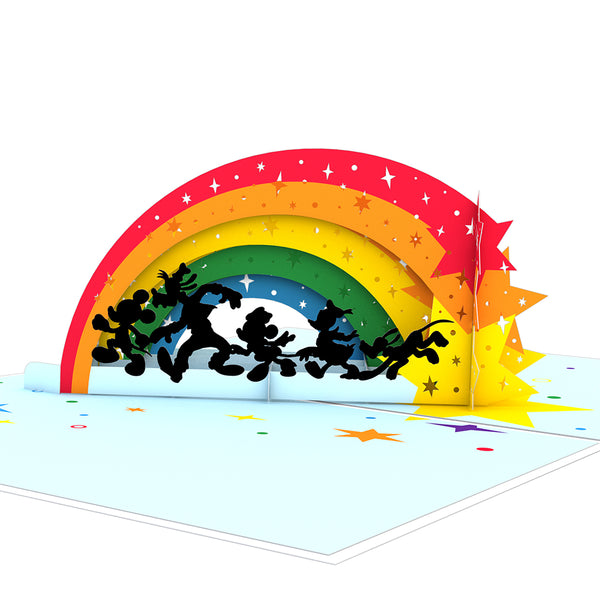 I Love Pop Disney's Rainbow Magic Pop-Up Card