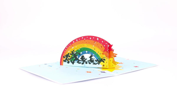 I Love Pop Disney's Rainbow Magic Pop-Up Card