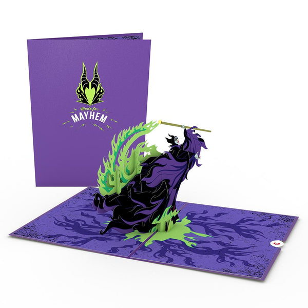 i love pop Disney Villains Maleficent Pop-Up Card
