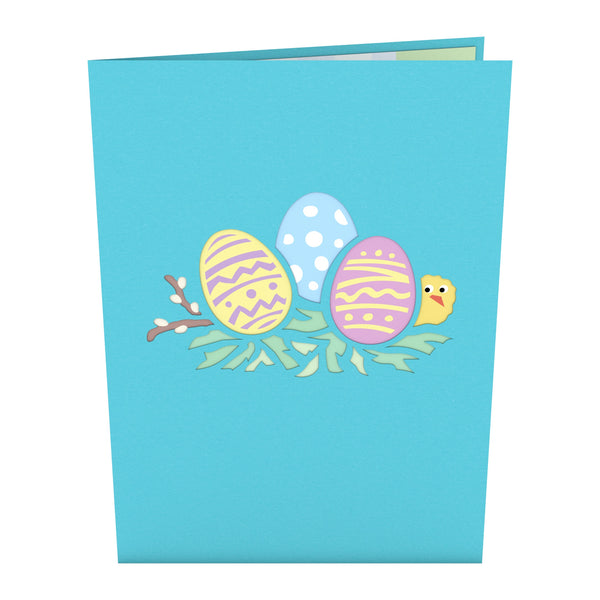 I Love Pop Easter Basket Pop-Up Card