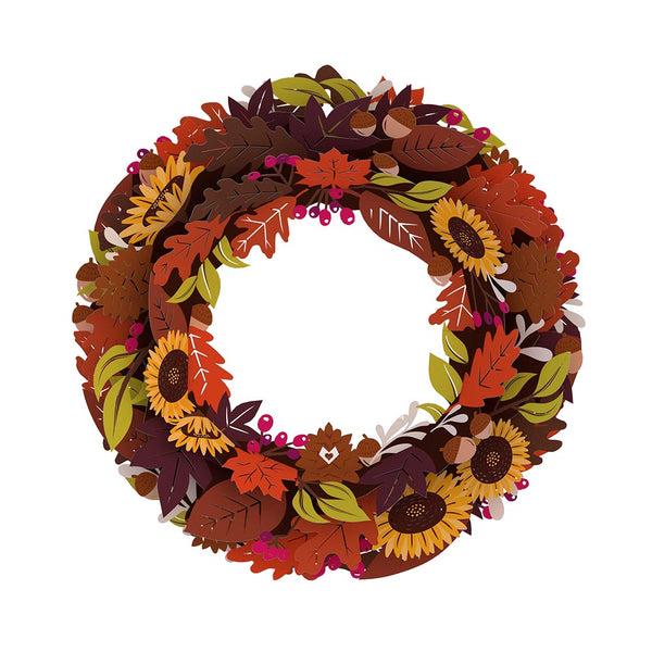 I Love Pop Fall Wreath