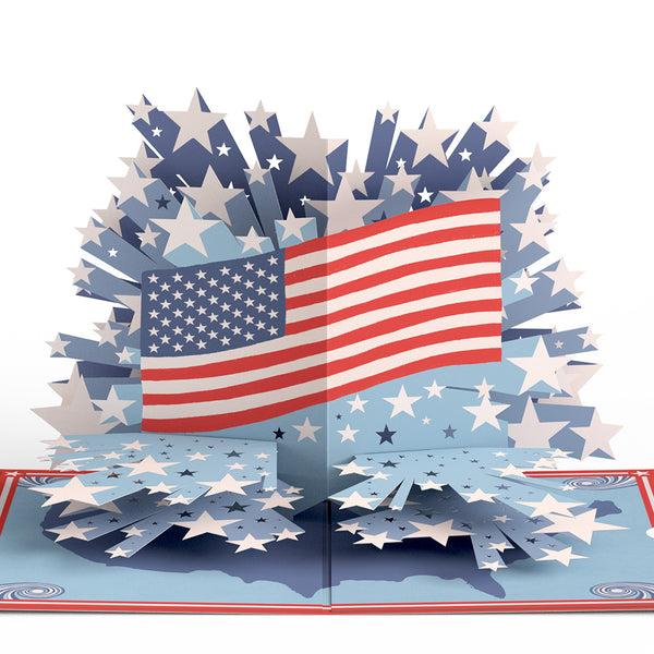 I Love Pop From Sea To Shining Sea Pop-Up Card