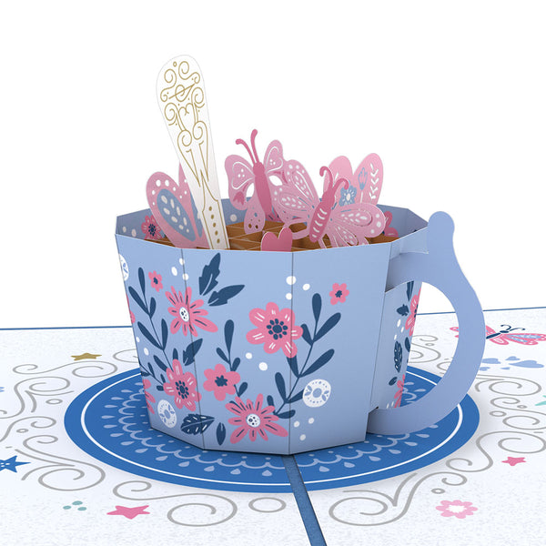 I Love Pop Get Well Mug Pop-Up Card