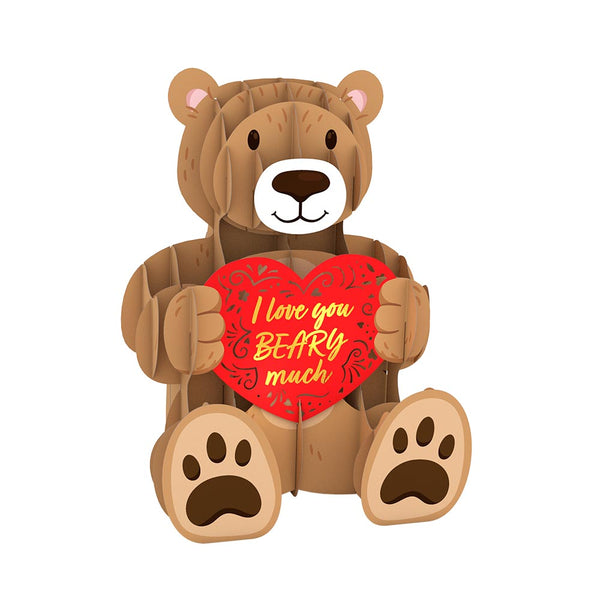 i love pop Giant Love Bear Pop-Up Gift