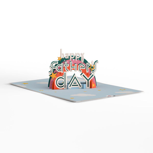 I Love Pop Girl Dad Father’s Day Pop-Up Card