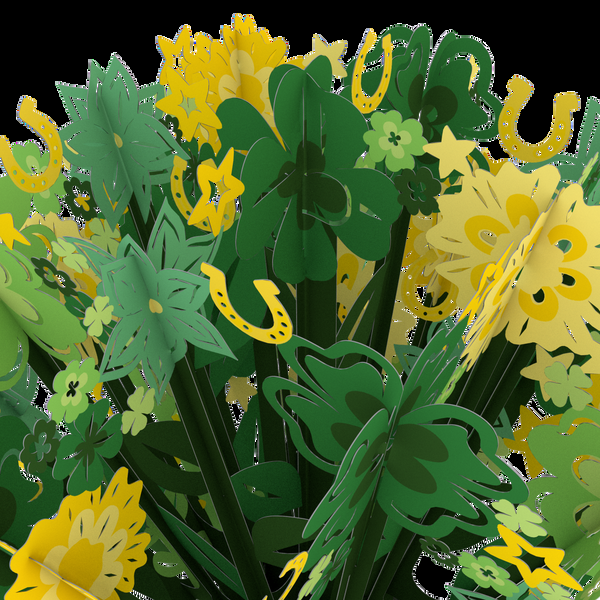 I Love Pop Good Luck Flower Bouquet