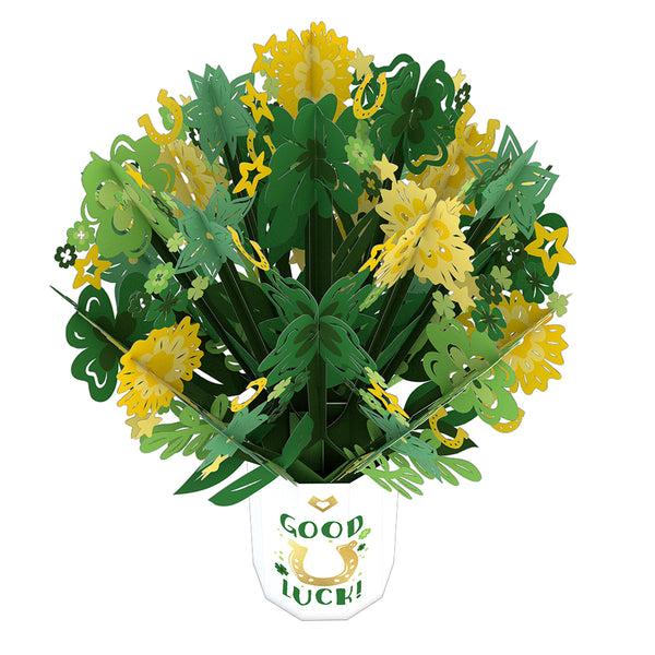 I Love Pop Good Luck Flower Bouquet