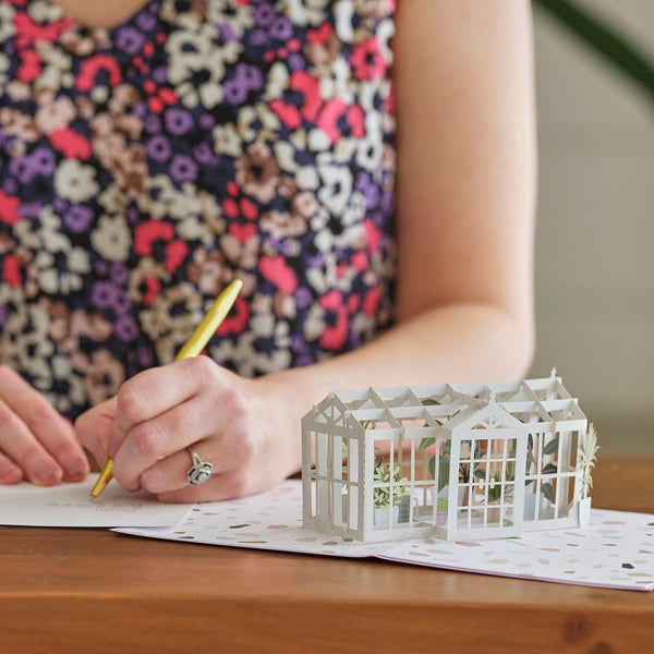 I Love Pop Greenhouse Card & Notecard 4-Pack Bundle