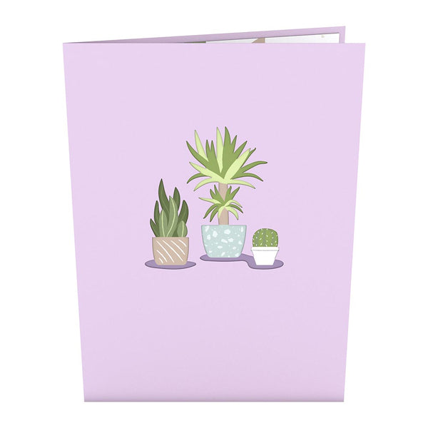 I Love Pop Greenhouse Garden Pop-Up Card