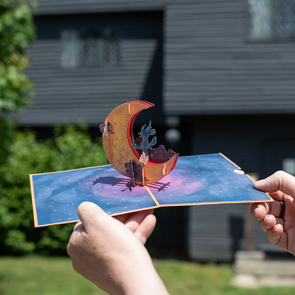 I Love Pop Halloween Witch Pop-Up Card