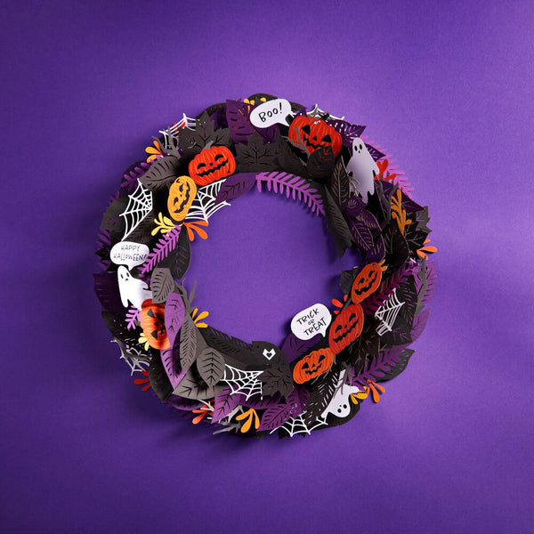 I Love Pop Halloween Wreath