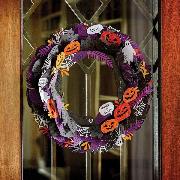 i love pop Halloween Wreath