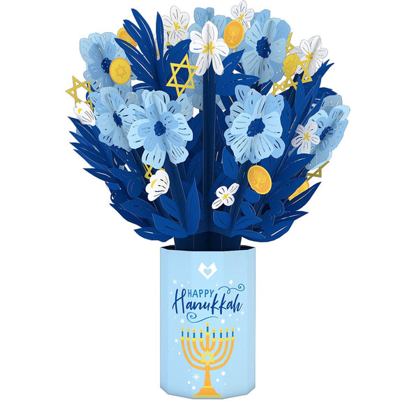 I Love Pop Hanukkah Flower Bouquet