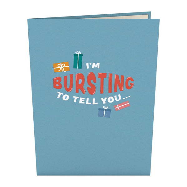 I Love Pop Happy Birthday Burst Pop-Up Card