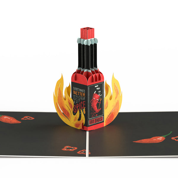 I Love Pop Happy Birthday Hot Stuff Pop-Up Card