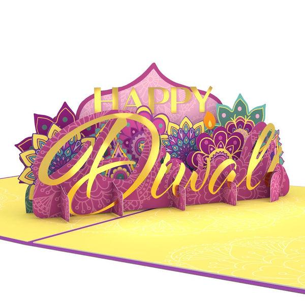I Love Pop Happy Diwali Celebration Pop-Up Card