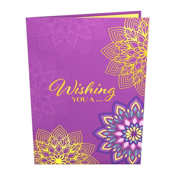I Love Pop Happy Diwali Celebration Pop-Up Card