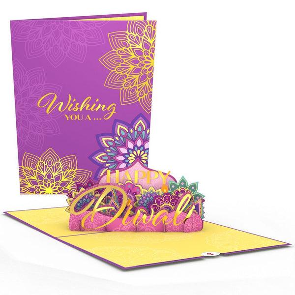 i love pop Happy Diwali Celebration Pop-Up Card
