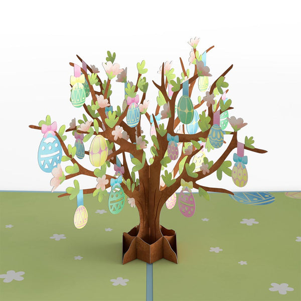I Love Pop Happy Easter Egg Tree Pop-Up Card