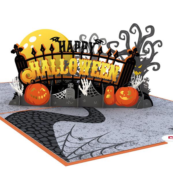 I Love Pop Happy Halloween Pop-Up Card