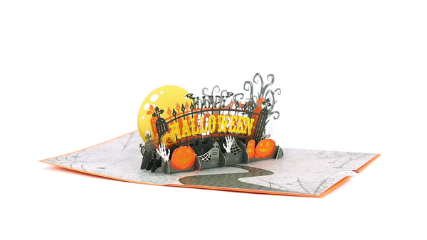 I Love Pop Happy Halloween Pop-Up Card
