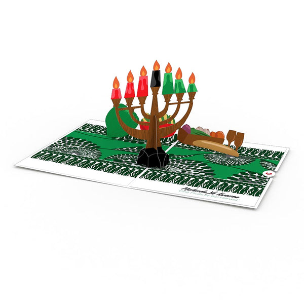 I Love Pop Happy Kwanzaa Pop-Up Card