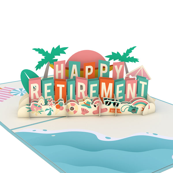 I Love Pop Happy Retirement Pop-Up Card