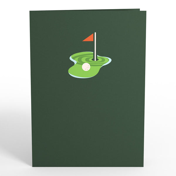 I Love Pop Hole In One Pop-Up Card