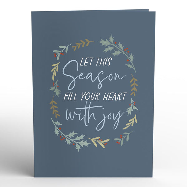 I Love Pop Holiday Woodland Animals Pop-Up Card