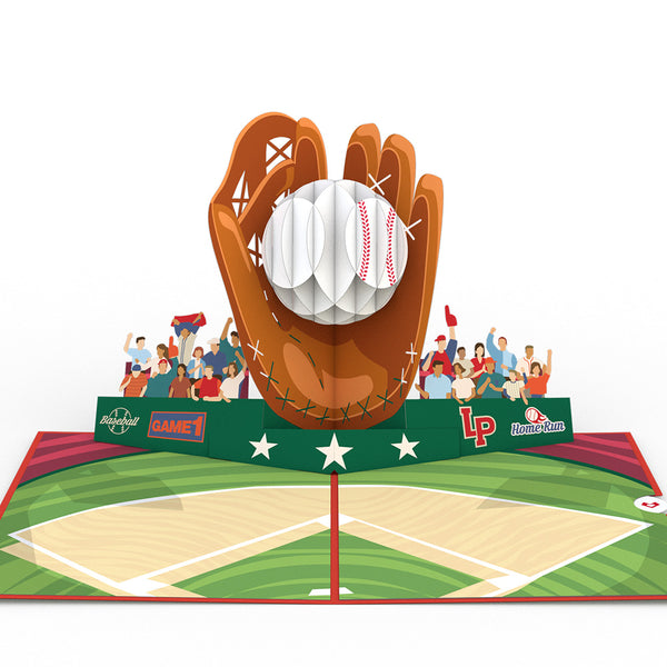 I Love Pop Home Run Pop-Up Card