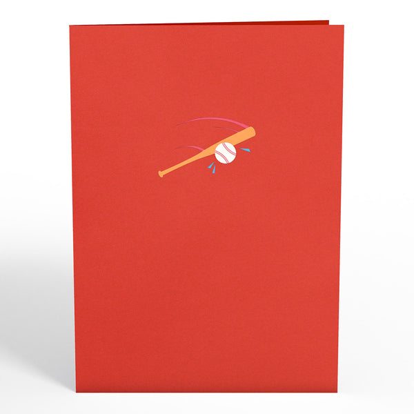I Love Pop Home Run Pop-Up Card