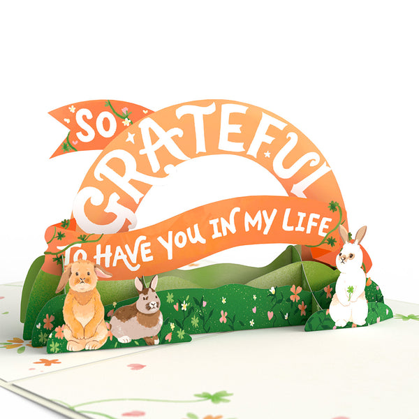 I Love Pop How Lucky I Am Pop-Up Card