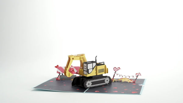 I Love Pop I Dig You Pop-Up Card