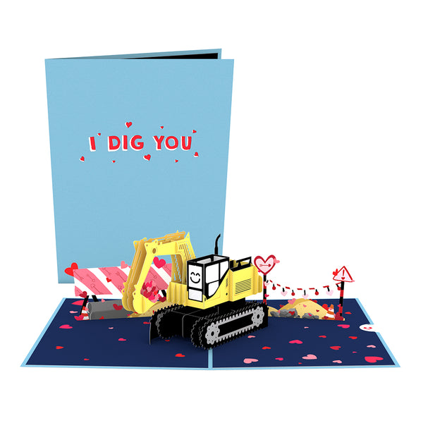 i love pop I Dig You Pop-Up Card