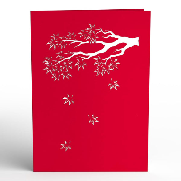 I Love Pop Japanese Maple Pop-Up Card