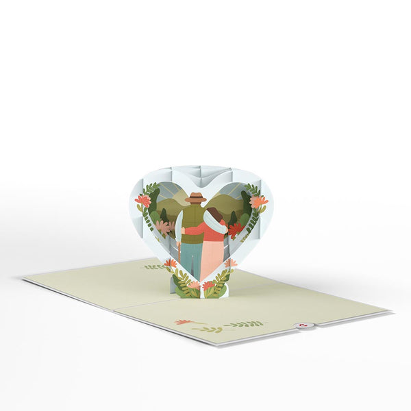 I Love Pop Let’s Grow Old Together Pop-Up Card