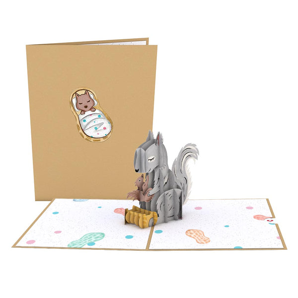 i love pop Little Peanut Pop-Up Card