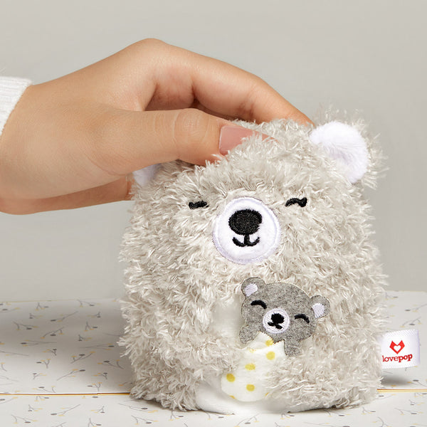 I Love Pop 'Love You Most' Mama Bear Plushpop Card