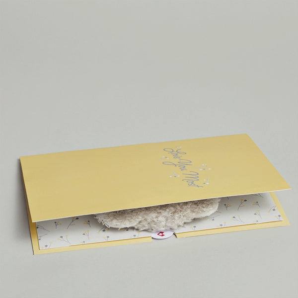 I Love Pop 'Love You Most' Mama Bear Plushpop Card