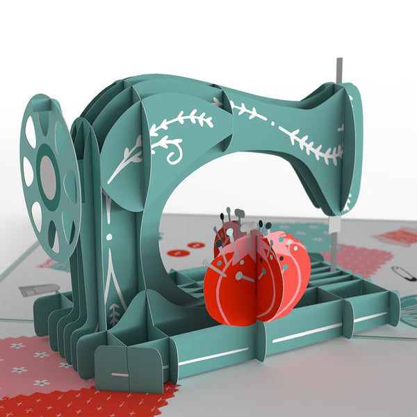 I Love Pop Love You Sew Much Pop-Up Card