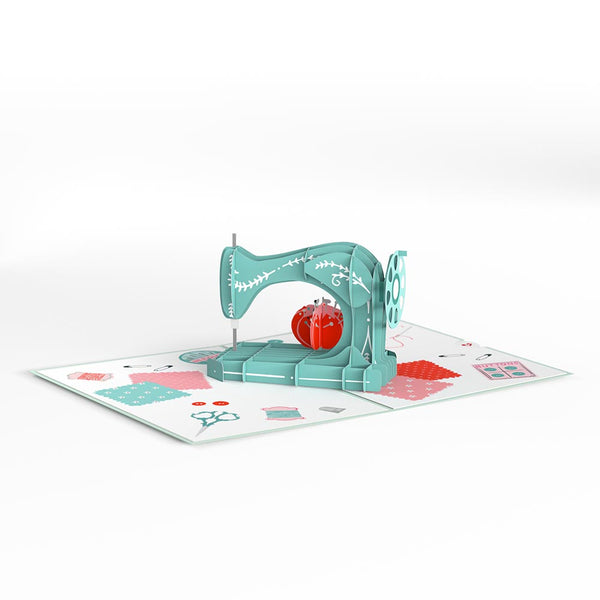 I Love Pop Love You Sew Much Pop-Up Card