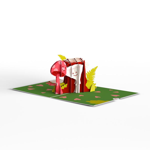 I Love Pop Love You So Mush Pop-Up Card